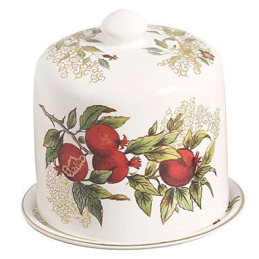 Imagem de Porta Panetone Encanto Dourado de Cerâmica 21cm - Scalla