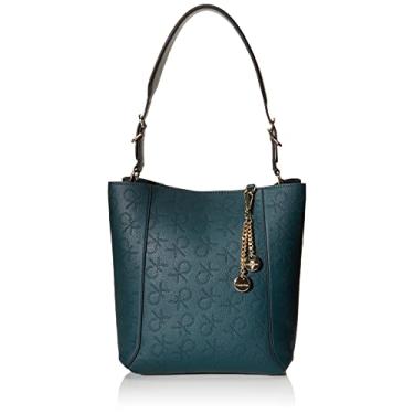 Imagem de Calvin Klein Bolsa de ombro Hobo com logotipo Montego perfurado da Denver, Hunter Perf, One Size