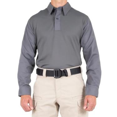 Imagem de First Tactical 111015-036-XL-R Masculino V2 Pro Perf Ls Shrt Wolf Cinza GG