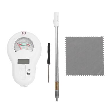 Imagem de Diydeg Testador de 6 Em 1, Medidor Digital de Nutrientes, Temperatura, Umidade e PH do Com Sensores de Alta Sensibilidade para Jardinagem, Cultivo de Plantas Internas e Externas