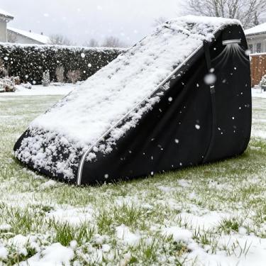 Imagem de Capa para minicarregadeira 800D impermeável, resistente, capa para mini carregadeira com saídas de ar e tiras refletivas, compatível com Bobcat, Kubota, John Deere, New Holland, Vermeer, Caterpillar