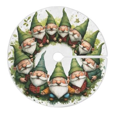 Imagem de SEHANY Saia para árvore de Natal, 91 cm, Papai Noel, vermelha, decoração de árvore de Natal, tapetes para decoração de festa de Natal em casa