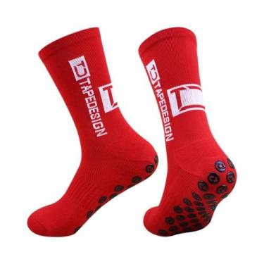 Imagem de Meias Masculinas Antiderrapantes Para Futebol, Basquete, Esportes, Bic