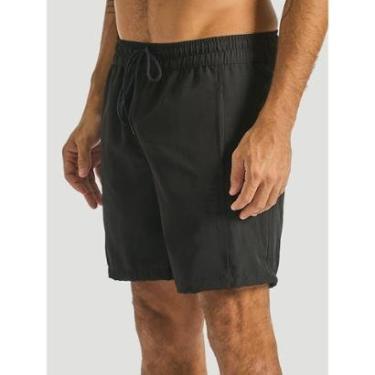 Imagem de Bermuda Elástico Hurley HYBM030054 Block - Preto-Masculino