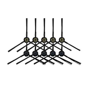 Imagem de Escova lateral + filtro HEPA + esfregão, compatível com iLife Chuwi V8/V8s Plus/X750/X800/X785/V80 Max - Acessórios para aspirador robô(10 brush)