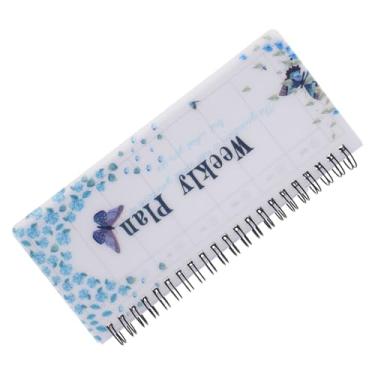 Imagem de DOITOOL Caderno de agenda semanal portátil, organizador acadêmico para estudantes e professores, suprimentos diários para agendamento e escrita criativa