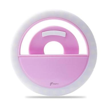 Imagem de Luz De Led Mini Clip Ring De Selfi Para Celular Vídeos Fotos - Ketchup