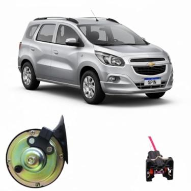 Imagem de BUZINA AUTOMOTIVA CARACOL 12V COM CONECTOR PARA 2 PINOS PARA SPIN 2012 >2021