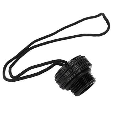 Imagem de KIMISS Protetor do Tampão da Tomada da Poeira Válvula do Tanque de Mergulho Com Cabo, Tampa Tanque Ruído Mergulho para a Proteção Segura Válvula (#1)