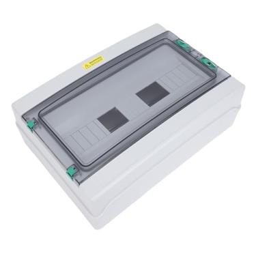 Imagem de FTVOGUE Caixa de Distribuição de Energia de 18 Vias IP66 à Prova de água para Disjuntor Externo Com Tampa Transparente para Fiação