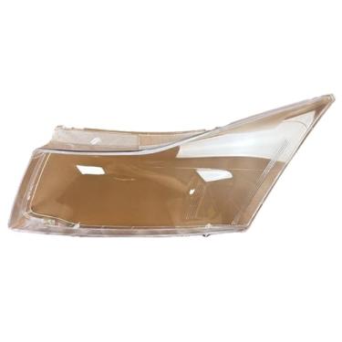 Imagem de Compatível com chevrolet cruze 2008 2009 2010 2011 2012 2013 2014 escudo do farol do carro abajur transparente capa lente(Left)