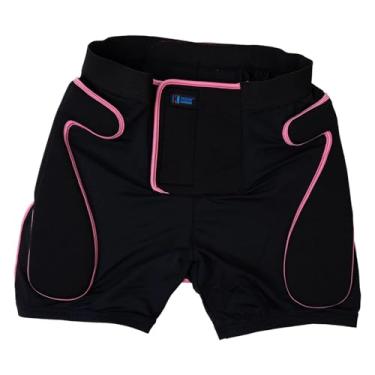Imagem de Aymzbd Calções Acolchoados com Proteção para Os Quadris E Cóccix, Equipamento de Proteção para Snowboard, Ciclismo, Patinação Inline E Esqui, L