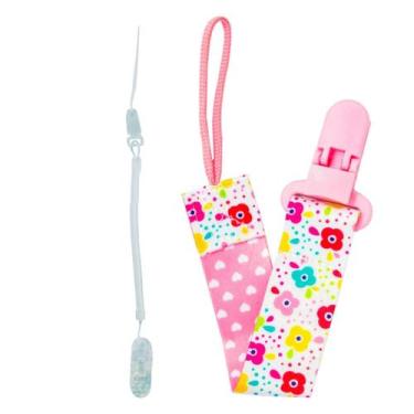 Imagem de Kit Prendedor Mola E Prendedor Estampado Pietra Baby Menimo Menina Inf