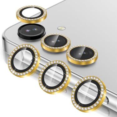 Imagem de Casetego Protetor de lente de câmera Galaxy A16 5G, dureza 9H, resistente a arranhões, vidro temperado ultrafino, capa de lente de câmera individual de metal para Samsung Galaxy A16 5G, compatível com