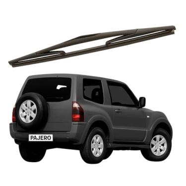 Imagem de TIGER AUTO - PALHETA LIMPADOR PARABRISA TRASEIRO EM SILICONE - COMPATÍVEL PAJERO 1992>2000 - ENCAIXE ESPECÍFICO DTL