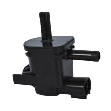 Imagem de VIESUP Válvula solenoide a vácuo 90910-12276 Válvula de purga de recipiente de vapor compatível com xA xB xD 4Runner Camry Corolla Highlander Matrix Prius Tacoma Tundra 136200-7010 (preto)