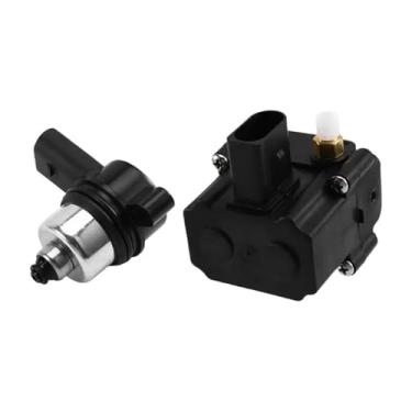 Imagem de BLOCO DE VÁLVULA SOLENÓIDE COMPRESSOR DE SUSPENSÃO A10U-AR compatível com BMW F11 GT (F07) F01/F02/F04 Modelos-Part 37206784137, 37206789165