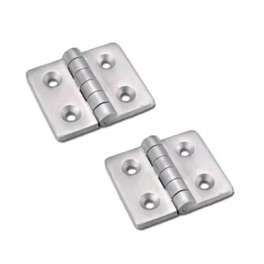 Imagem de Dobradiça de aço inoxidável dobradiça engrossada equipamento mecânico industrial pesado caixa de ferramentas armário de distribuição de energia dobradiça de porta de armário 1 peça (desenho