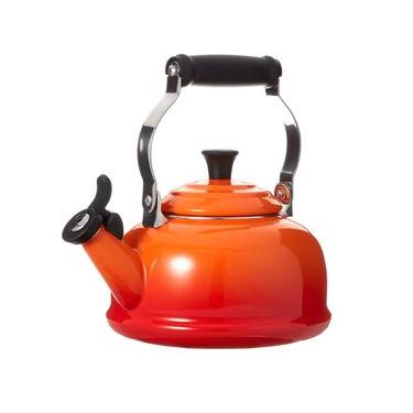 Imagem de Chaleira Tradicional Com Apito 1.6 Litros Laranja - Le Creuset