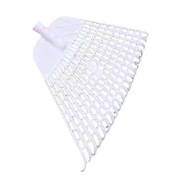 Imagem de ShengQuanHao Cabeça de Ancinho para com 20 Dentes, Ferramenta de Jardim Versátil para Remoção de Folhas, Cabeça Destacável para Relvados, Folhas, Grama E Can, Branco, Tamanho real