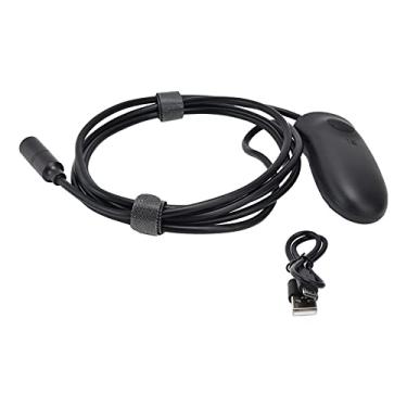 Imagem de Endoscópio WiFi com foco automático HD802 500W IP68 Câmera de inspeção de boroscópio à prova d'água com 6 luzes LED Cabo semirrígido para máquinas industriais automotivas (1m (3,28 pés))