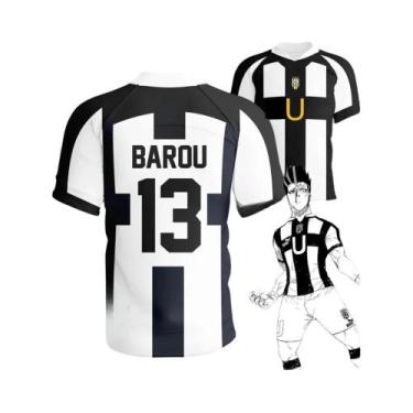 Imagem de Camisa De Futebol Blue Lock Ubers V-neck Unissex Uniformes De Cosplay 