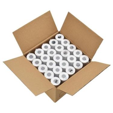 Imagem de Papel térmico MFLABEL 57 mm x 15 m para caixa registradora de 50 rolos