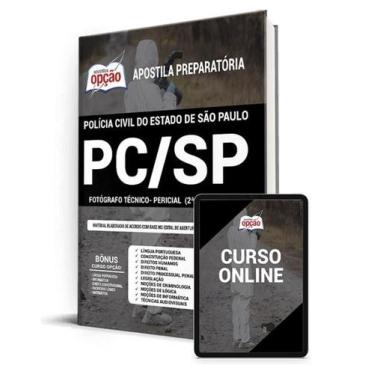 Imagem de Apostila PC-SP - Fotógrafo Técnico-Pericial (2ª Edição) - Apostilas Op