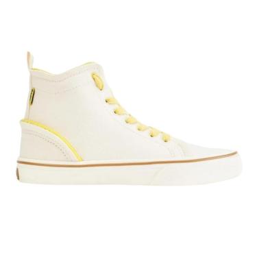 Imagem de Tênis Redley High 85 Collab Bob Esponja Off White Amarelo-Masculino