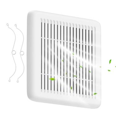 Imagem de Capa de grade de ventilador de banheiro de 29 cm x 30 cm compatível com Bro-an-Nu-Tone FGR300 Capa de grade de substituição para ventiladores de banheiro serve para ventilador de ventilação de