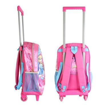 Imagem de Mochila Escolar De Rodinhas Princesas Mágicas - Clio Style