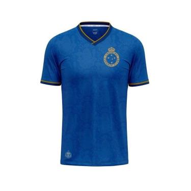 Imagem de Camisa Retrô Juvenil Cruzeiro 2003 Tríplice Coroa-Unissex