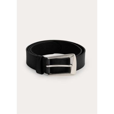 Imagem de Cinto Feminino Em Couro Com Fivela Prateada-Feminino