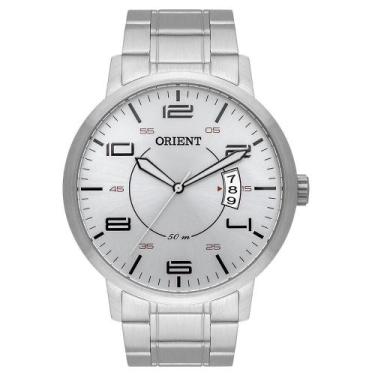 Imagem de Relógio Orient MBSS1381 S2SX Prata 4,4cm 50m Quartz