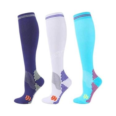 Imagem de Meias De Compressão Para Homens E Mulheres 20-30 Mmhg Para Corrida, Ci