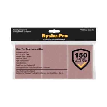 Imagem de Protetores De Cartas Premium 66x91mm 150PCS RyshePro Para MTG Yugioh T