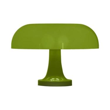 Imagem de Luminária De Mesa Clássica Laranja Em Formato De Cogumelo, Arte Modern