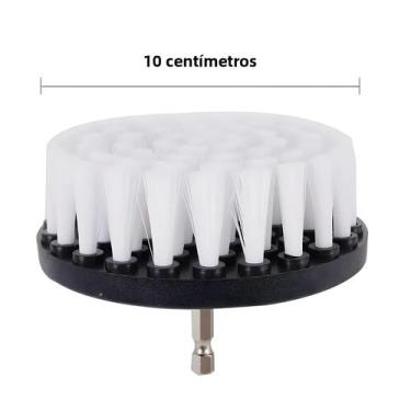 Imagem de Escova De Limpeza Macia De 4 Polegadas Para Limpeza De Carpete, Couro,