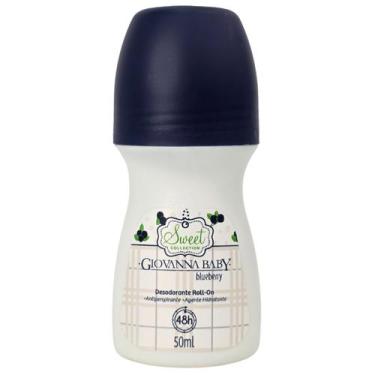 Imagem de Desodorante Roll-on Blueberry 48h Vegano Giovanna Baby 50ml