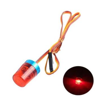 Imagem de Barra De Luz LED Rotativa E Piscante Para Carros RC Tamiya 1/10 1/14 -