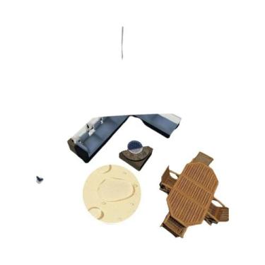 Imagem de Toldo De Sol Triangular Impermeável Multitamanho Para Jardim, Pátio, F