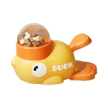 Imagem de Brinquedo De Borracha Para Gatos Em Forma De Pato, Dispensador Automát