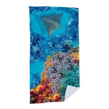 Imagem de Arraia No Fundo Do Mar