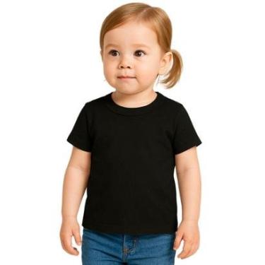 Imagem de Camiseta Manga Curta Básica Infantil Menina Kyly-Feminino