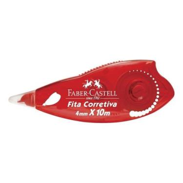 Imagem de Fita Corretiva Faber Castell 4mm X 10m, 3