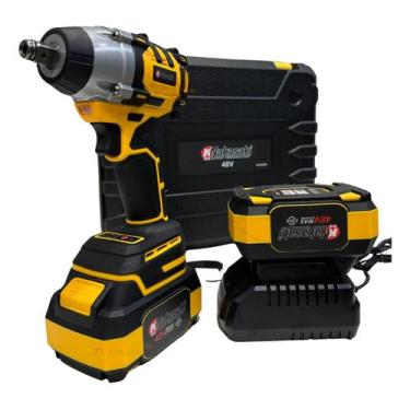 Imagem de Chave De Impacto 48v Profissional Maleta 35 Pçs Super Lançamento - NAK
