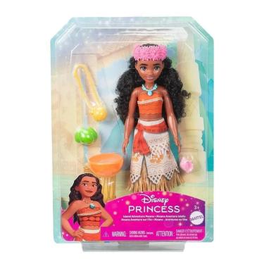 Imagem de Disney Princesas Boneca Moana com Acessórios - Mattel