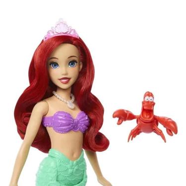 Imagem de Disney Princesas Boneca Ariel com Acessórios - Mattel