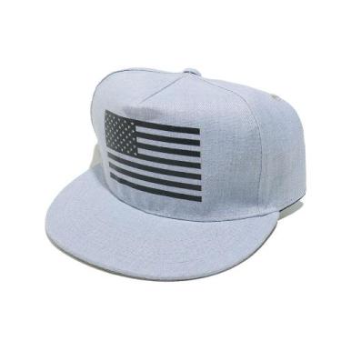 Imagem de Boné de beisebol de aba plana de acrílico com estampa para adultos - Y