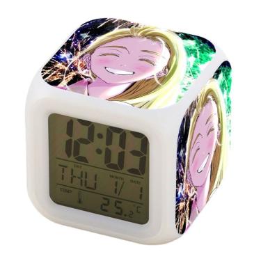 Imagem de Despertador digital LED Anothers Horizons Square 8x8x8cm